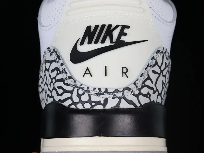 All categories Air Jordan Jordan series basketball shoes Air Jordan 3 Air Jordan 3 Retro "Fire Red" AJ3 Joe 3 new white cement DN3707-100